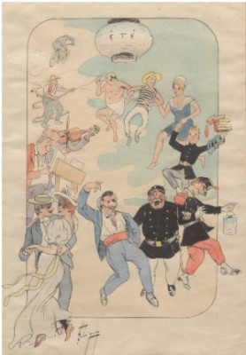 Ete by Léon LEBEGUE - auction artwork with signature