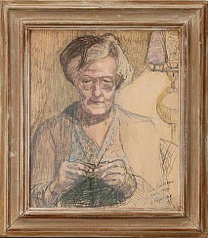 Porträtt Av Kvinna by Lars GYNNING