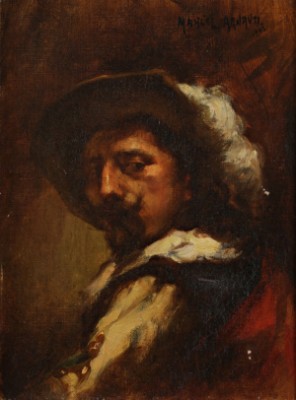 Autoportrait En Mousquetaire by Marcel ARNAUD