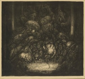 Hos Trollen by John BAUER
