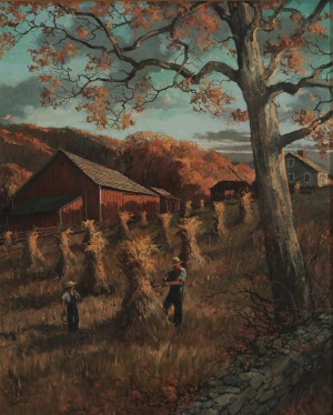Autumn, New Milford, Connecticut by Eric SLOANE