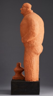 Skulptur, Fiskargubbe by Lars ROLF