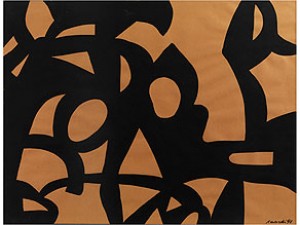 Capriccio Nero N. 116 X 1991 by Carla ACCARDI