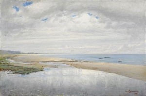 Efter Regn - Kustvy by Carl JOHANSSON