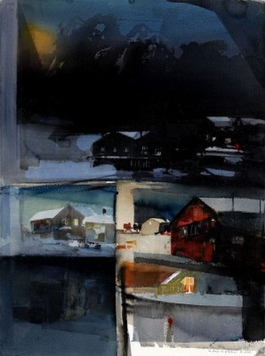 Lofotenmotiv by Lars LERIN
