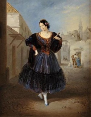 Le Départ Pour Le Bal by Manuel CABRAL AGUADO Y BEJARANO - auction artwork with signature