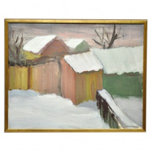 Motiv Av Byggnader by Gillis Alexander MAGNUSSON