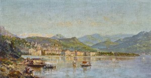 Ansicht Von Lugano by Ambrogio PREDA