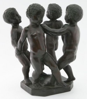 Les Enfants by Wheeler WILLIAMS - auction artwork with signature
