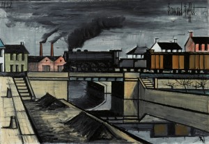 Paysage à La Locomotive by Bernhard BUFFET