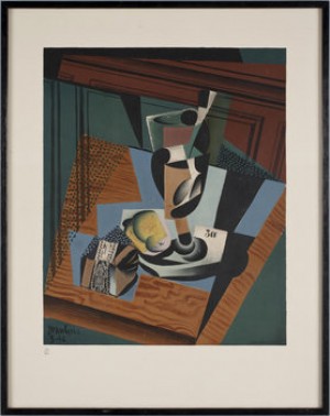 Kubistiskt Stilleben by Juan GRIS
