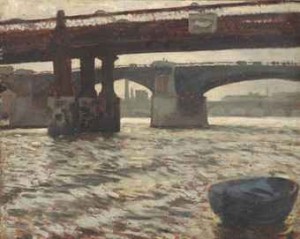 Blackfriars Bridge, London by James Jacques Joseph TISSOT