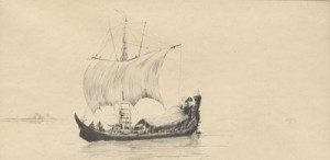 Shortened Canvas by Charles William CAIN