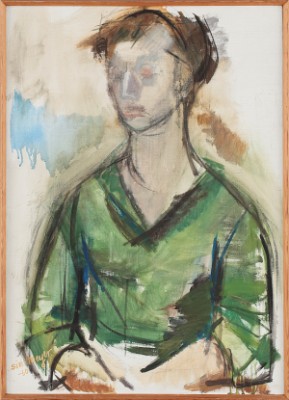 Porträtt Av Birthe Ekelund by Siri MEYER