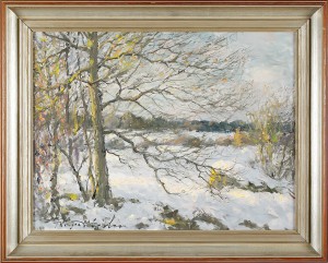 Tidig Snö by Birger HJELM