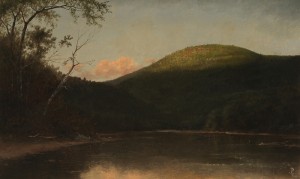 Campsite In The Cove At Day's End by John Adams PARKER