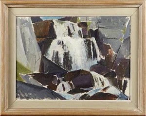 Komposition by Ingegerd MÖLLER - auction artwork with signature