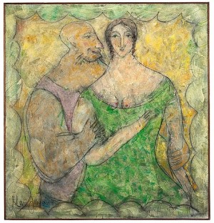 Muse And Satyr by Kari JUVA