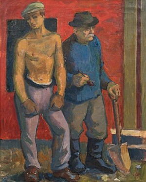 Two Workers by Onni OJA