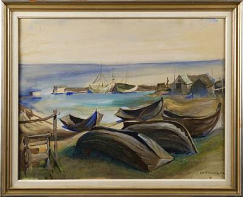 Småbåtshamn by Jan BRAZDA