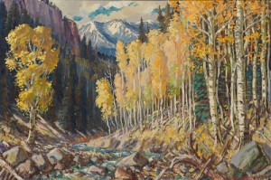 Aspens In Fall In The American Southwest by Ben TURNER