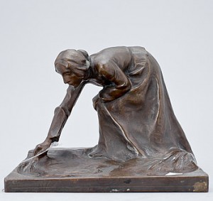 Böjd Kvinna by Adolf Josef POHL