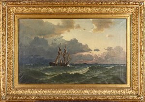 Marint Motiv by Carl ADELSKÖLD - auction artwork with signature