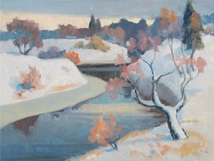 The First Snow by Onni OJA