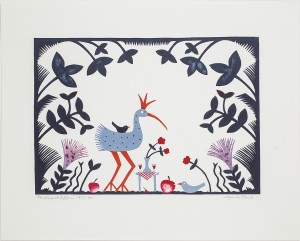 Lördagsträffen by Agneta FLOCK - auction artwork with signature