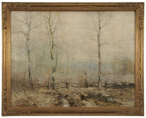 Frosted Fields by Bruce CRANE
