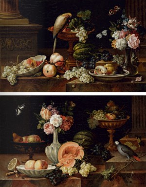 Gemäldepaar by Johann Amandus WINK