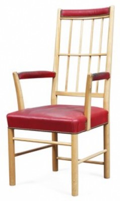 Karmstol, Firma Svenskt Tenn. Modellnummer 652 by Josef FRANK