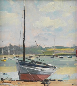 Sailboat Aground by Karl TERRY