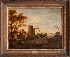 Italienskt Hamnstycke by Thomas WYCK