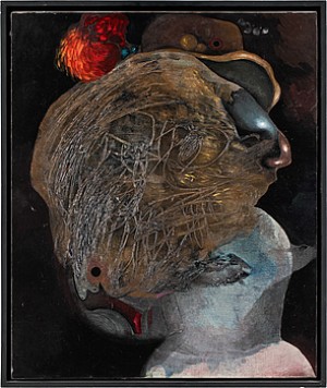Neosurrealistisk Komposition by Christophe LEONIDAS - auction artwork with signature