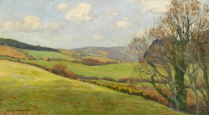 Rolling Hills Signed 'wm by William WENDT
