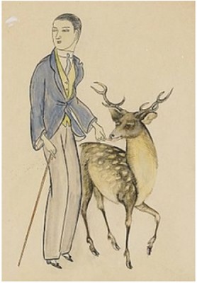 Hjorten by Nils Von DARDEL