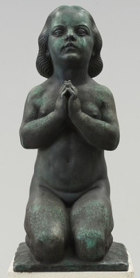 Bedjande Flicka by Alfred OHLSON