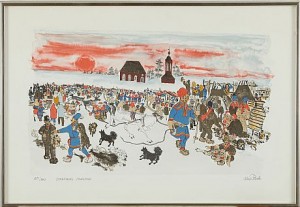 Jokkmokks Marknad by Lars (Sami Artist) PIRAK