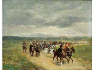 Aufmarsch Der Kavallerie by Ernest MEISSONIER