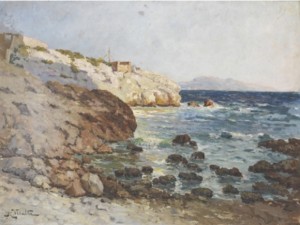 Vue De La Corniche à Marseille by Michel VILALTA - auction artwork with signature