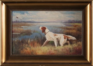 Landskap Med En Hund by Nikolai SILFVERBERG - auction artwork with signature