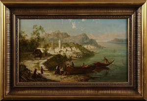 On The Tiber Italy by William Raymond DOMMERSEN