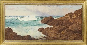 Kustmotiv by Josef PISECKY - auction artwork with signature