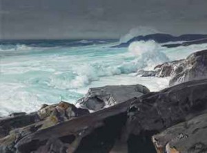 Surf On The Roaring Main by Frederick Judd WAUGH