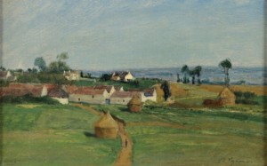 Village Au Bord De Mer by Victor VIGNON