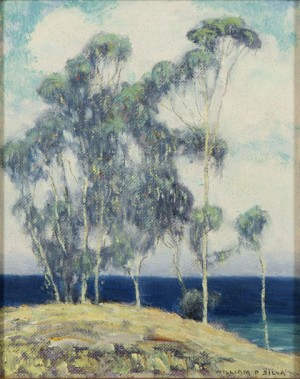 Hilltop By The Sea by William Posey SILVA