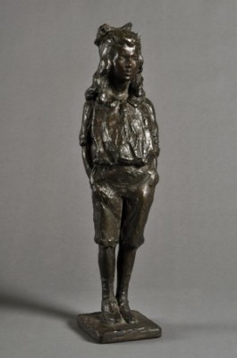 Young Girl by Gertrude Vanderbilt WHITNEY - auction artwork with signature