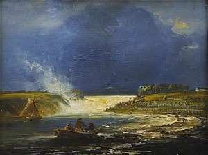 Landskap Med Vattendrag by Peder A. BALKE