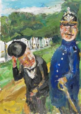 Die Verbeugung by Bernhard HEISIG